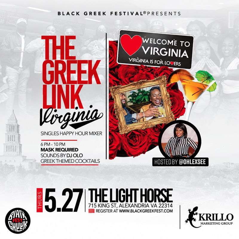 The Greek Link Virginia flyer
