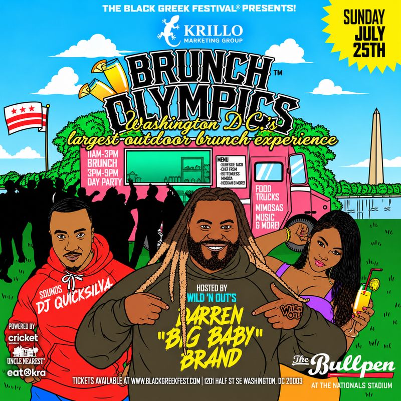 Brunch Olympics flyer