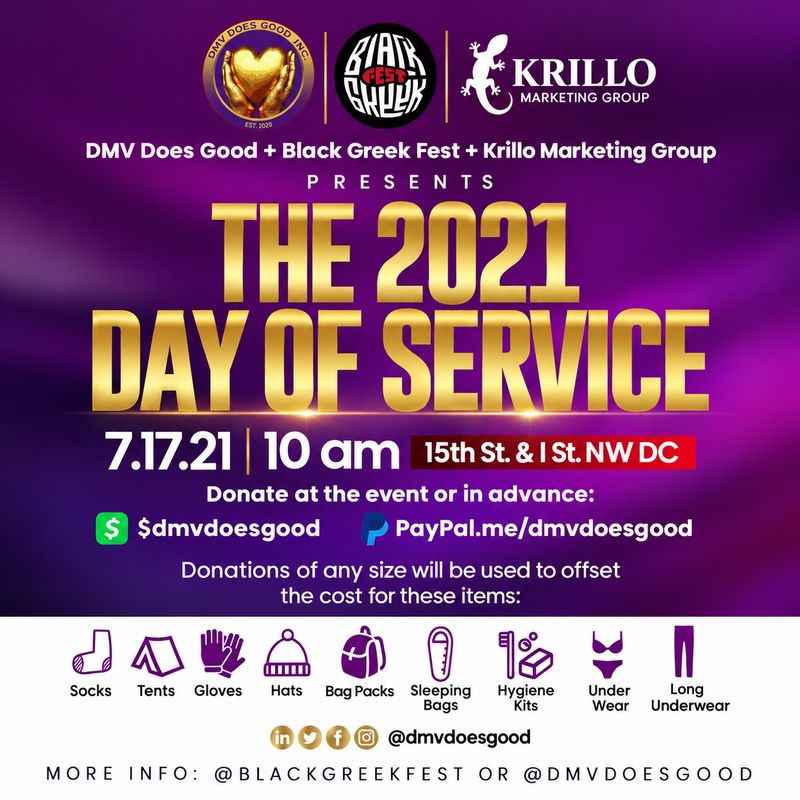 2021 Day of Service flyer