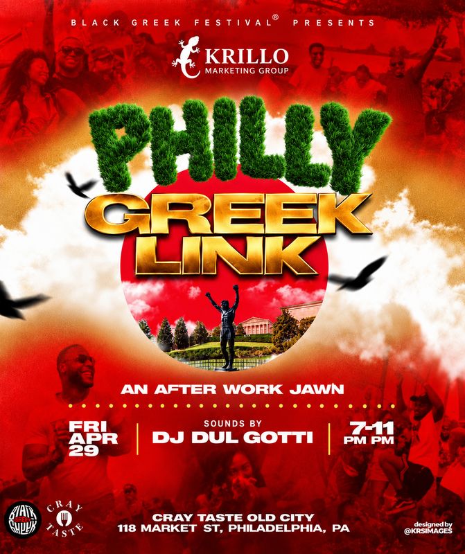 Philly Greek Link flyer