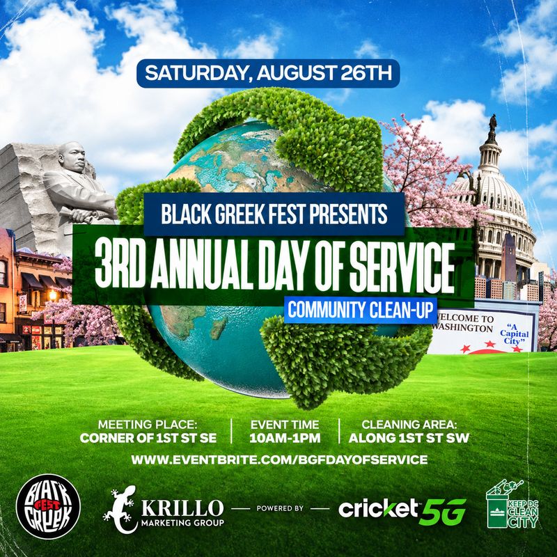 3rd Annual Day of Service flyer