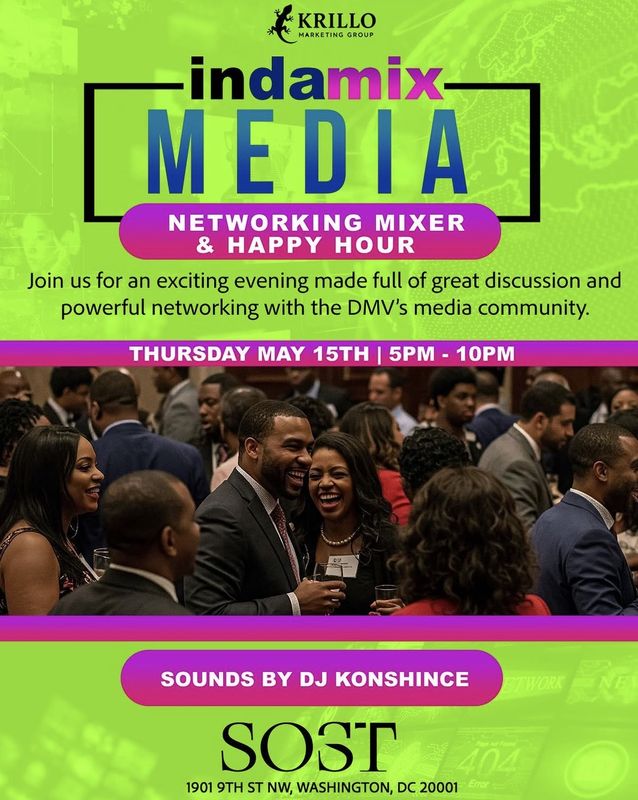 Indamix Media Networking Mixer flyer