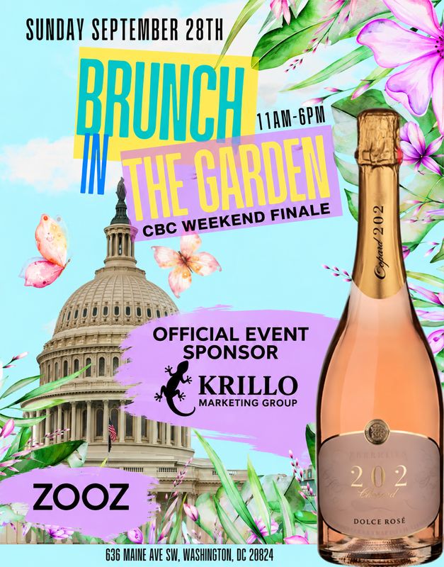 Brunch in the Garden flyer