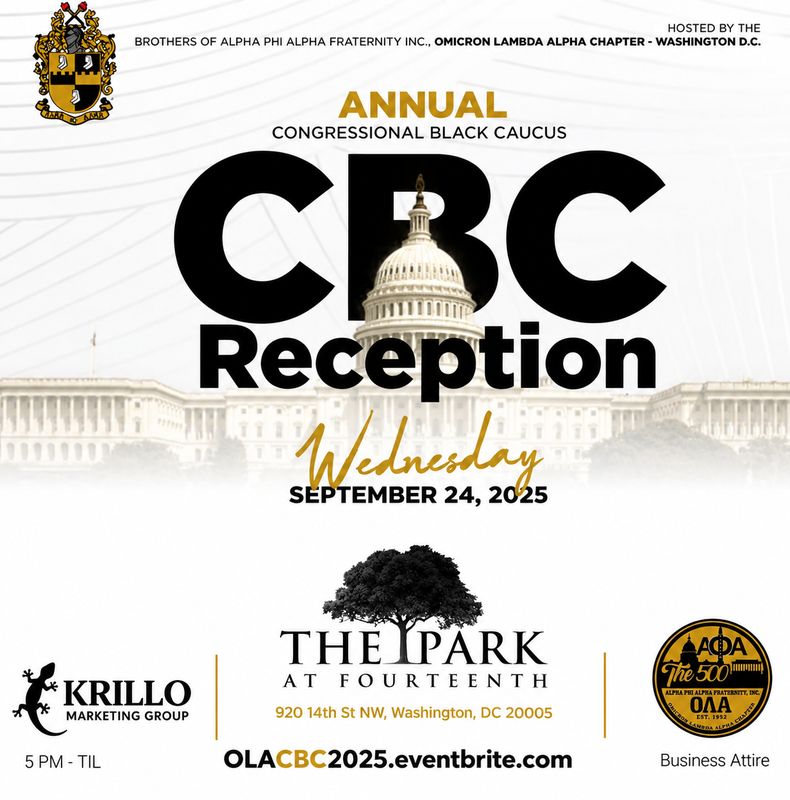 CBC Reception flyer
